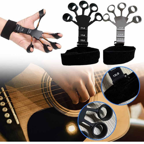 Finger Gripper: Guitar Hand Exerciser & Strength Trainer