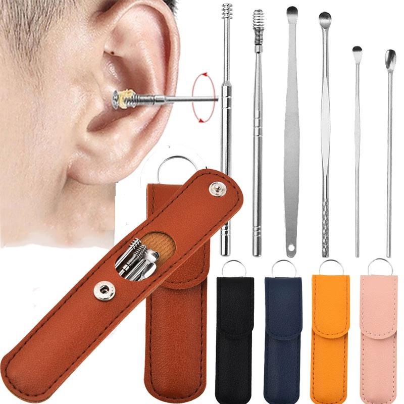 6Pcs set Ear Wax Pickers Earpick Wax Remover