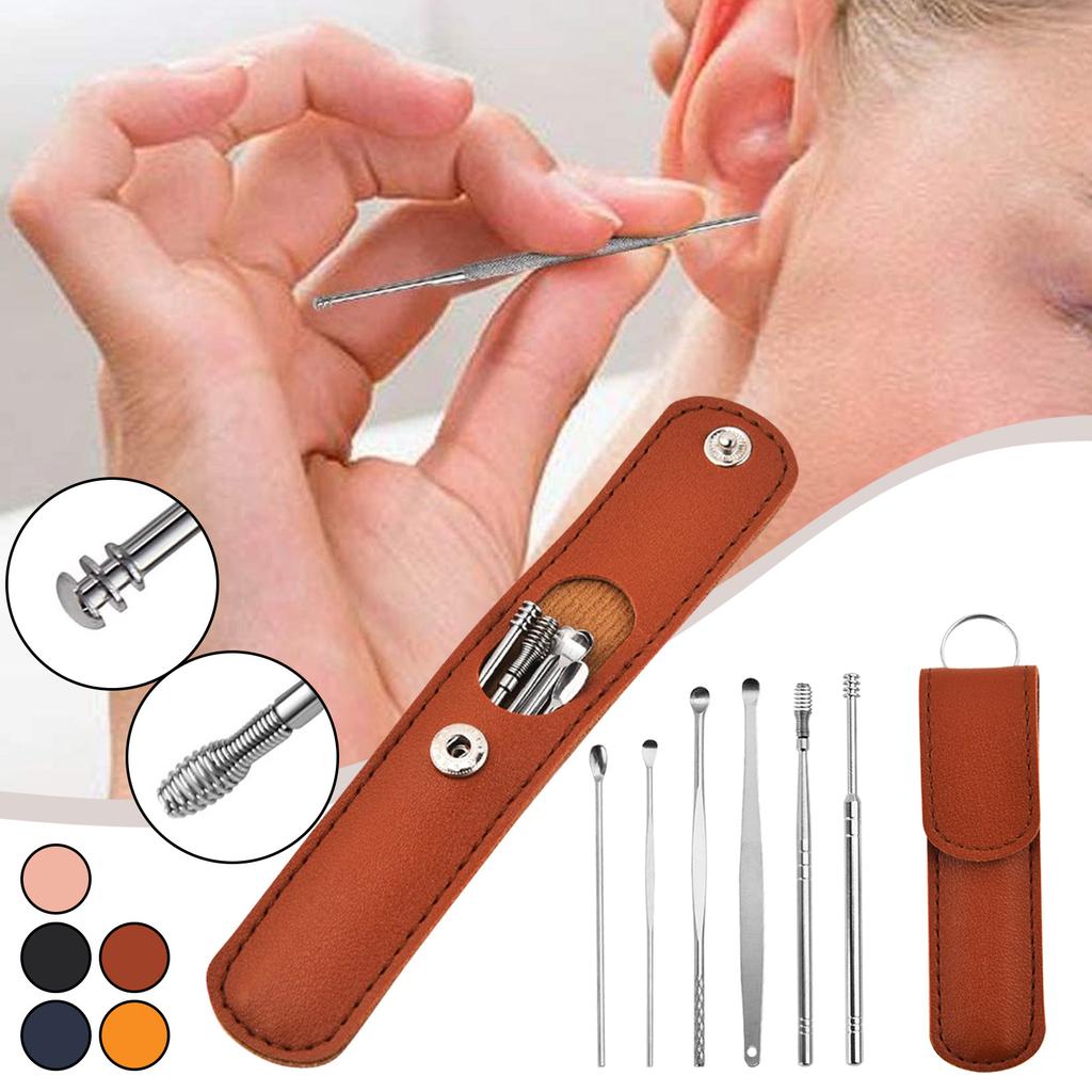 6Pcs set Ear Wax Pickers Earpick Wax Remover