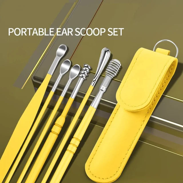 6Pcs set Ear Wax Pickers Earpick Wax Remover