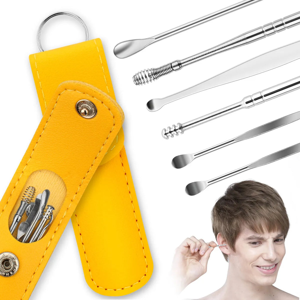 6Pcs set Ear Wax Pickers Earpick Wax Remover