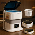 11 Litre Foldable Electric Washing Machine with Drye