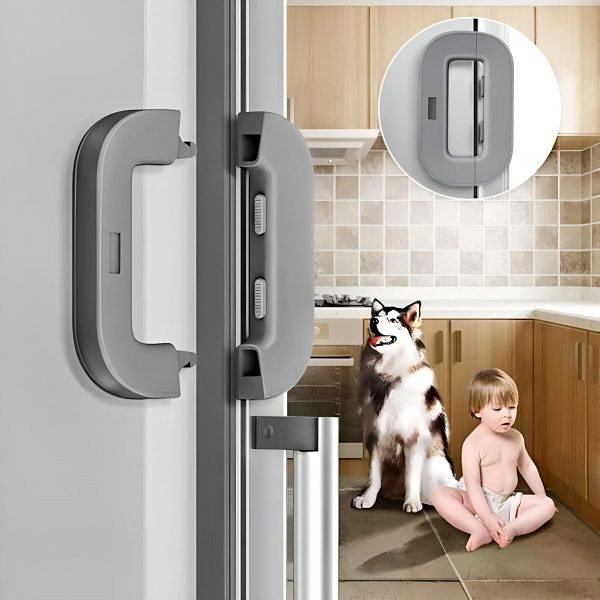 Child Safety Refrigerator Lock | Double Button | Baby Proof |