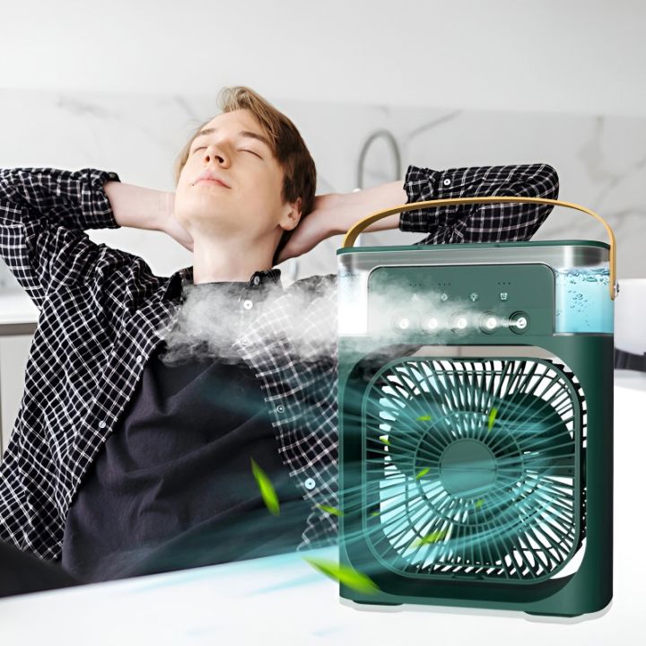Mini Air conditioner _ 1 pc portable Fan with 3 fan speeds and 60⁰ Adjustment