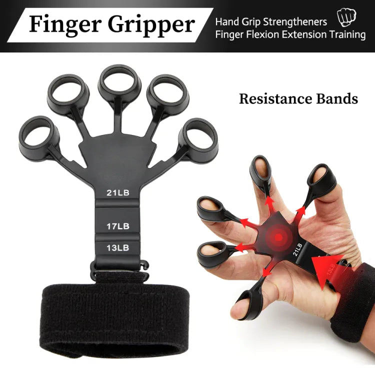 Finger Gripper: Guitar Hand Exerciser & Strength Trainer