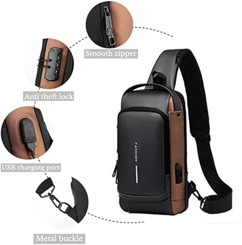 Men’s Anti-Theft Chest Bag