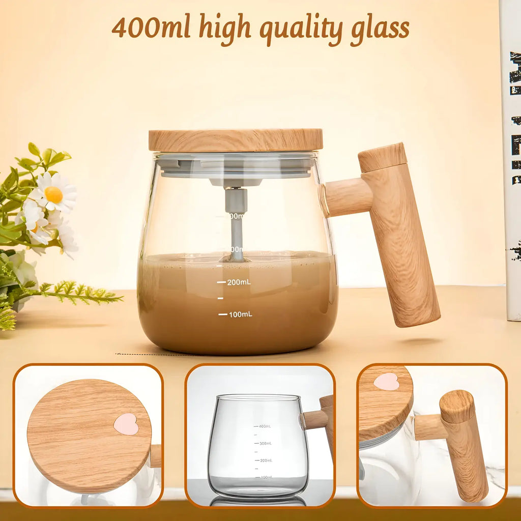 Rechargeable Automatic Coffee Mixer Mug