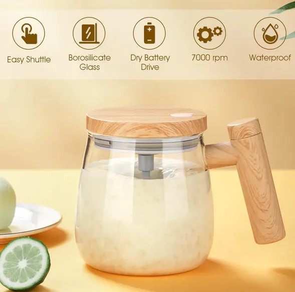 Rechargeable Automatic Coffee Mixer Mug