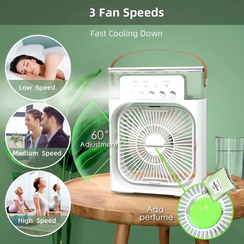 Mini Air conditioner _ 1 pc portable Fan with 3 fan speeds and 60⁰ Adjustment