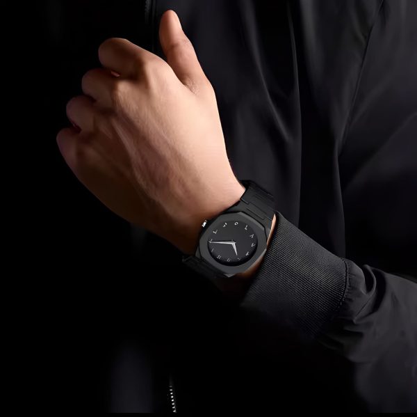 Arabic Black Aura Watch Luxury Premium Quality