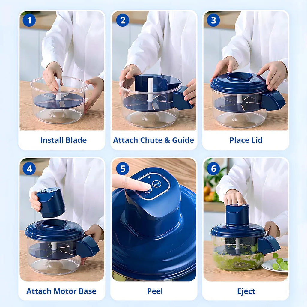 Automatic electric fruit peeler