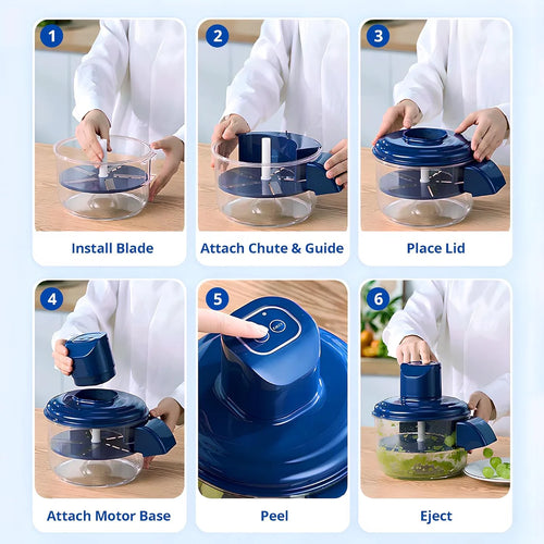 Automatic electric fruit peeler