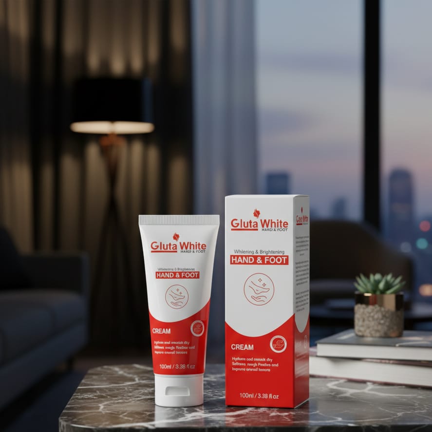Gluta White Hand & Foot Whitening Cream – 100ML