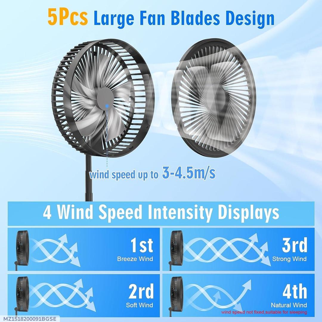 Portable Rechargeable Fan 10W