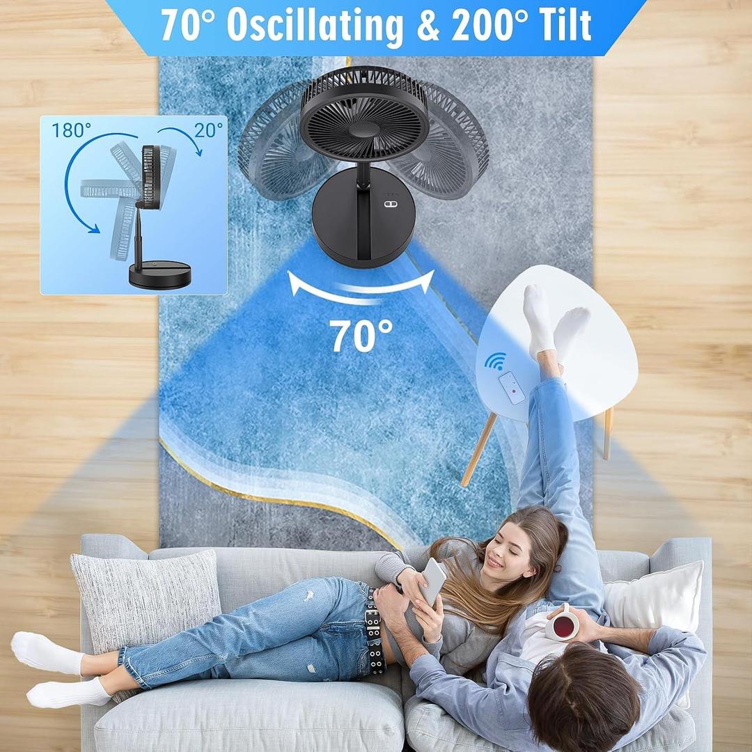 Portable Rechargeable Fan 10W