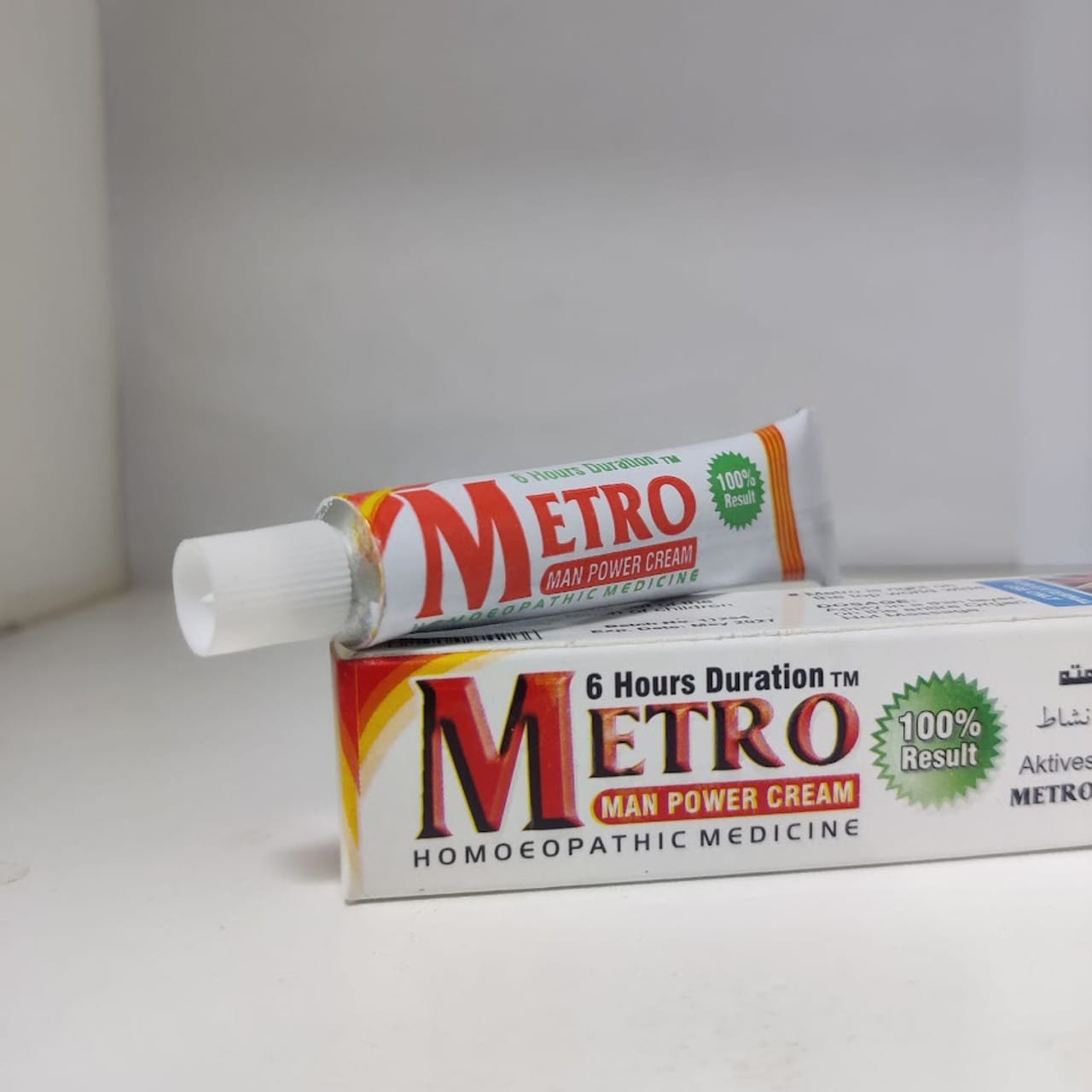 Metro cream for male
