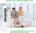 Portable Air Cooler Vertical Bladeless Fan USB Desktop Air