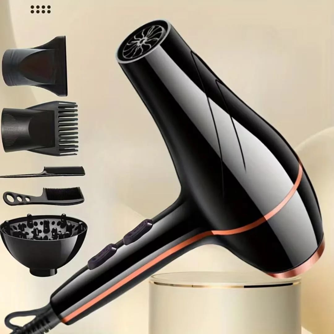 Premium hair dryer Black fast